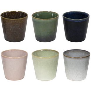 Studio Tavola Koffiekopjes - Senseo Kopjes - Wind 200 ml - 6 stuks