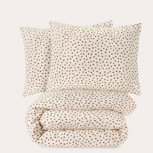 NOUS Living flanellen dekbedovertrek lits-jumeaux (240x220 cm)