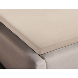 NOUS Living katoenen hoeslaken topmatras beige