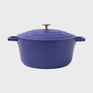 MasterClass gietaluminium braadpan (Ø28 cm) (5L) (lichtgewicht) - blauw