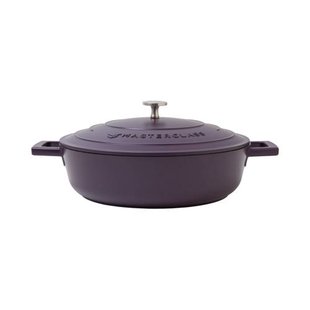 MasterClass gietaluminium braadpan (Ø28 cm) (4L) (lichtgewicht) - paars