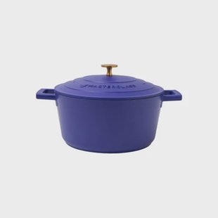 MasterClass gietaluminium braadpan (Ø24 cm) (4L) (lichtgewicht) - blauw