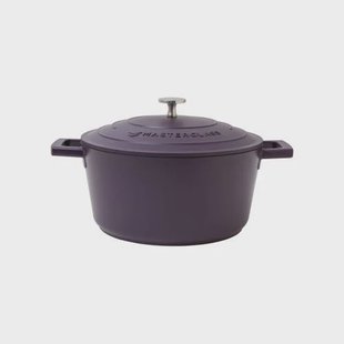 MasterClass gietaluminium braadpan (Ø24 cm) (4L) (lichtgewicht) - paars