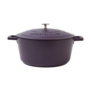 MasterClass gietaluminium braadpan (Ø28 cm) (5L) (lichtgewicht) - paars