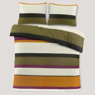 NOUS Living katoenen dekbedovertrek lits-jumeaux (240x220 cm)