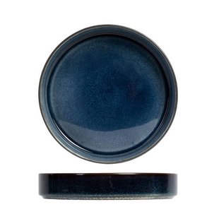 Cosy & Trendy Diep Bord Quintana Blue ø 23 cm - 4 Stuks