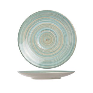 Cosy & Trendy Schotel Turbolino Blauw ø 17 cm - 6 stuks