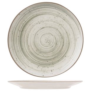 Cosy & Trendy Dinerbord Sintra Ivy Green ø 26 cm - 4 Stuks