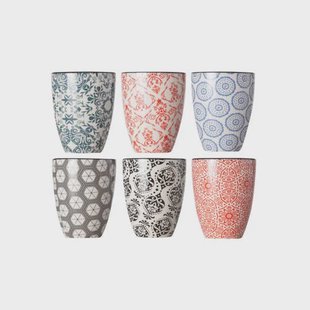 Cosy & Trendy Koffiekopjes Delirio 200 ml - 6 Stuks