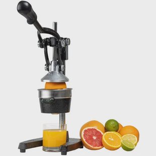 Cookinglife Citruspers Gietijzer - Hevelmodel - Oranje