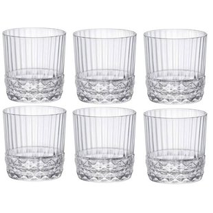 Bormioli Rocco Cocktailglazen / Whiskey Glazen / Waterglazen America 20's 380 ml - 6 Stuks