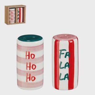 Mica Decorations kerst peper en zoutstel Anna