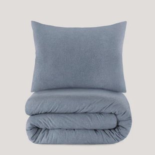 NOUS Living flanellen dekbedovertrek 1-persoons (140x220 cm)
