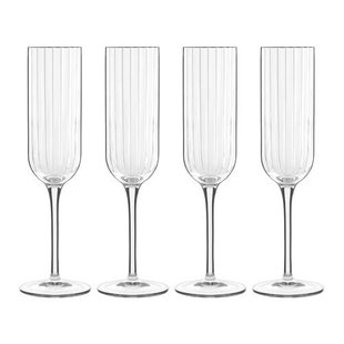 Luigi Bormioli Champagneglazen Bach 21 cl - 4 Stuks