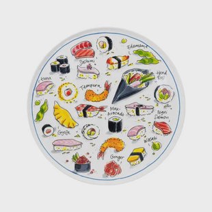 Blond Amsterdam serveerschaal Sushi (Ø31 cm)