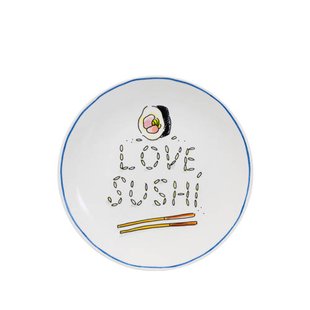 Blond Amsterdam serveerbordje Sushi (Ø18 cm) - Love