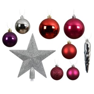 Decoris Mix polystyreen assortie mix - 28 stuks (ø8 cm)