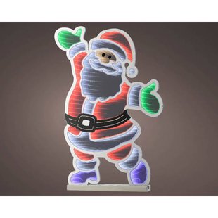 Lumineo Infinity lights kerstman - binnen