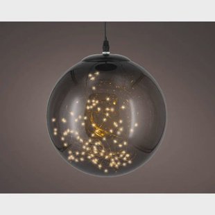 Lumineo micro LED bal kunststof - buiten - warm wit