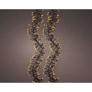 Lumineo cluster kerstverlichting buiten - 768LED - extra warm wit