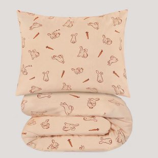 NOUS Kids flanellen dekbedovertrek 1-persoons (140x220 cm)