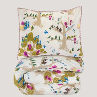 NOUS Kids katoenen dekbedovertrek 1-persoons (140x220 cm)