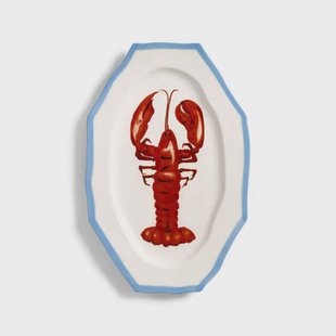 &k amsterdam serveerschaal sirène lobster (41,5x27 cm)