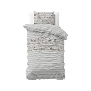 Sleeptime polyester microvezel dekbedovertrek 1-persoons (140x220 cm)