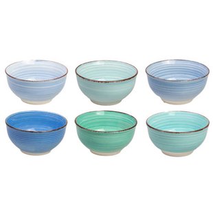 Cookinglife Kleine kommen Delice Blauw ø 12 cm - 6 stuks