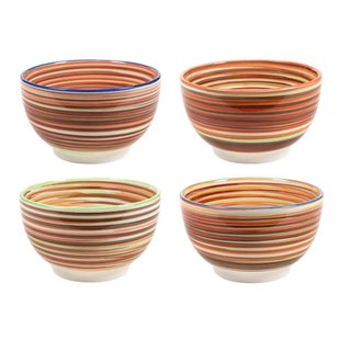 Cookinglife Soepkommen / Kommen Rhythm & Lines ø 14 cm - 4 Stuks