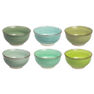 Cookinglife Kleine kommen Delice Groen ø 12 cm - 6 stuks