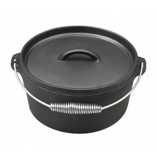 Blackwell Dutch Oven met Deksel - Gietijzer - 25x11 cm - 4L