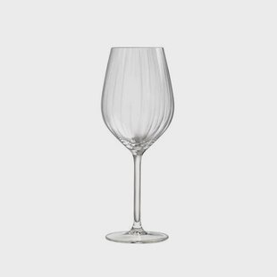 Royal Leerdam Plisse wijnglas (set van 4)