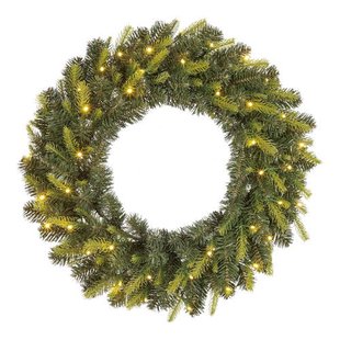 Black Box verlichte kerstkrans Grimshaw dual LED (⌀60cm)