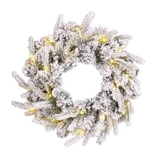 Black Box verlichte kerstkrans Grimshaw dual LED (⌀45cm)