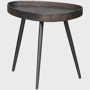 WOOOD bijzettafels (set van 2) Crude