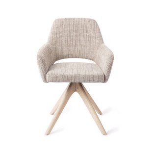 Jesper Home Yanai Eetkamerstoel - Caramel Grid