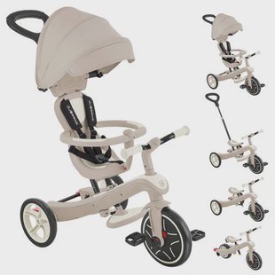Globber New Trike Explorer 4 in 1 driewieler beige ECO
