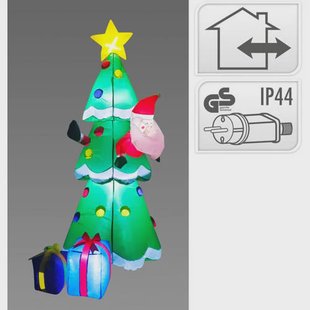 Nova Belle kerst opblaasbaar Santa