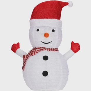 Home & Styling Collection Sneeuwpop LED Buiten 68cm