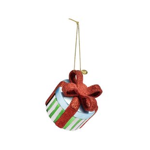 &k amsterdam kerstornament cadeau - glas