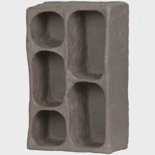 WOOOD Clay Wandkastje - Papier Mache - Grijs - 70x45x23 (70x45x23 cm)