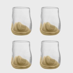 Bloomingville waterglas Ballard (set van 4)