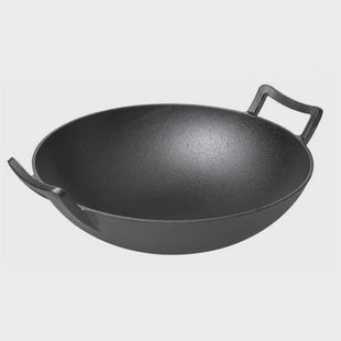 Blackwell Wokpan / Wadjan Gietijzer ø 36 cm / 6.5 liter - geschikt voor alle warmtebronnen - zonder anti-aanbaklaag