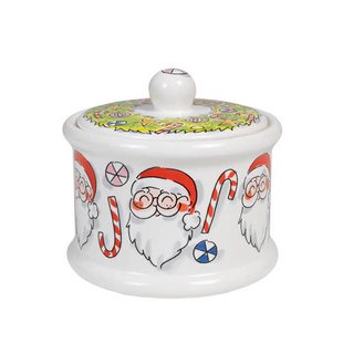 Blond Amsterdam kerst snoeppot