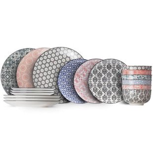 Cosy & Trendy Serviesset Delirio 18-Delig / 6 Personen