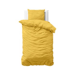 Dreamhouse stone washed dekbedovertrek 1-persoons (140x220 cm)