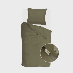 Walra satijn katoenen dekbedovertrek 1-persoons (140x220 cm)