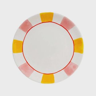 Blond Amsterdam dinerbord Stripes (Ø26 cm)