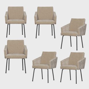 WOOOD eetkamerstoel (set van 6) Mount